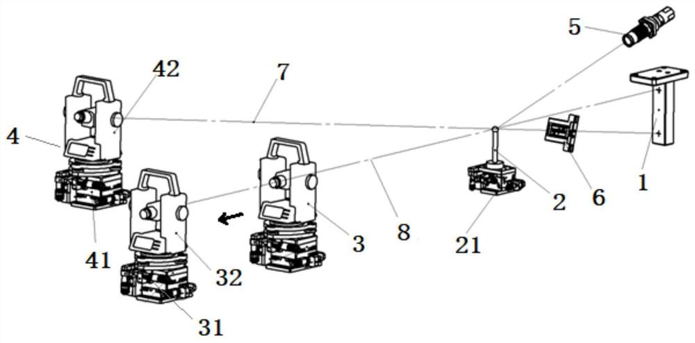 Grating substitute, target calibration device and calibration method based on grating spectrometer