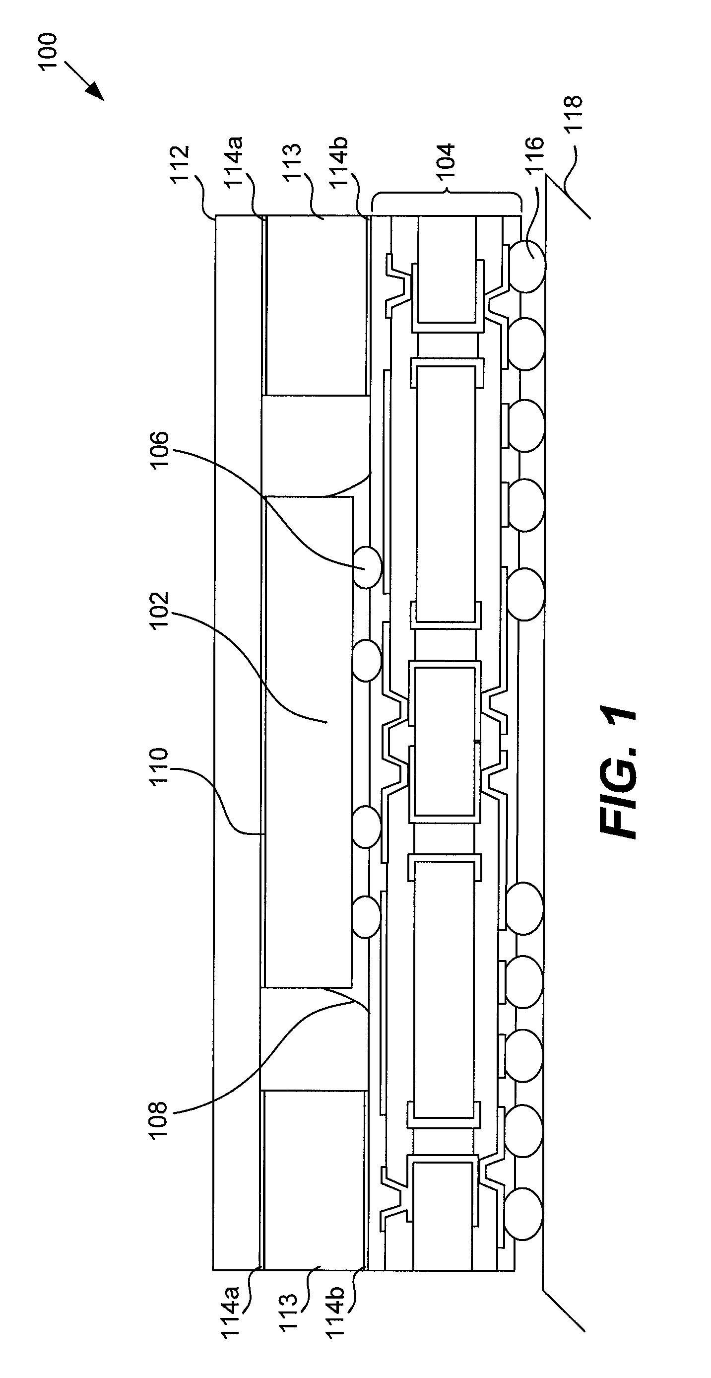 Structure and assembly procedure for low stress thin die flip chip packages designed for low-K Si and thin core substrate