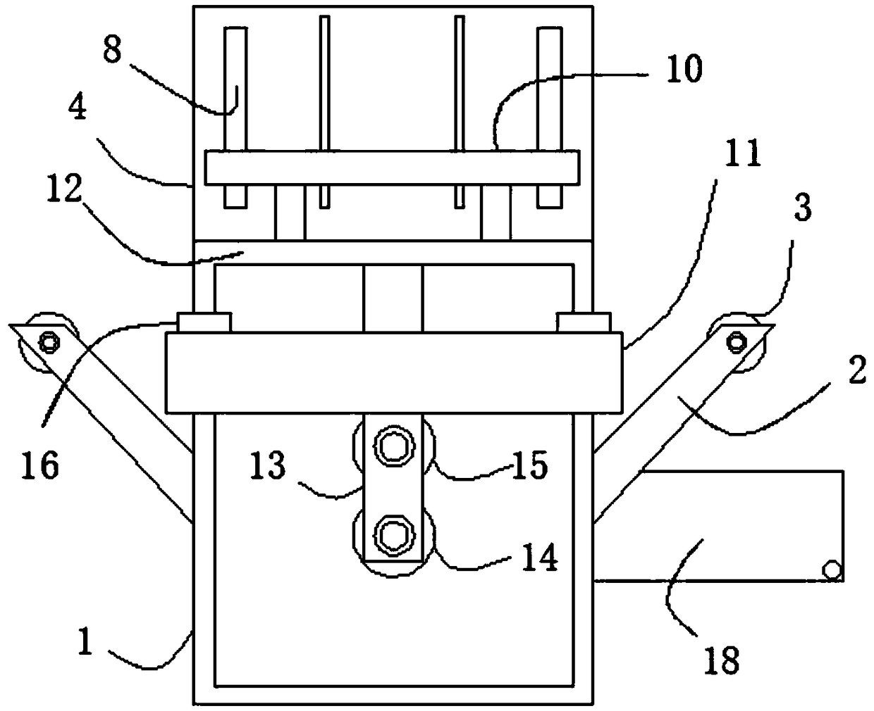 Chemical-fiber-fabric-pattern dyeing device