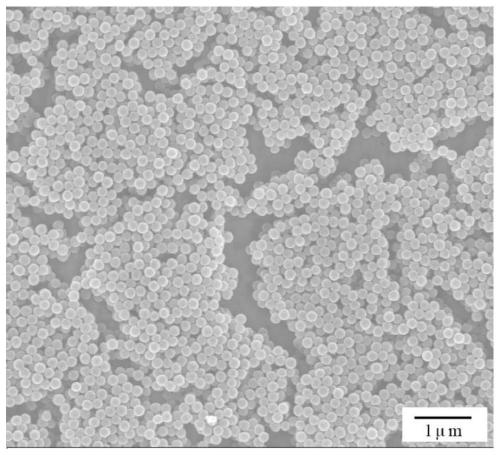 Gold-loaded porous submicron fiber and preparation method thereof