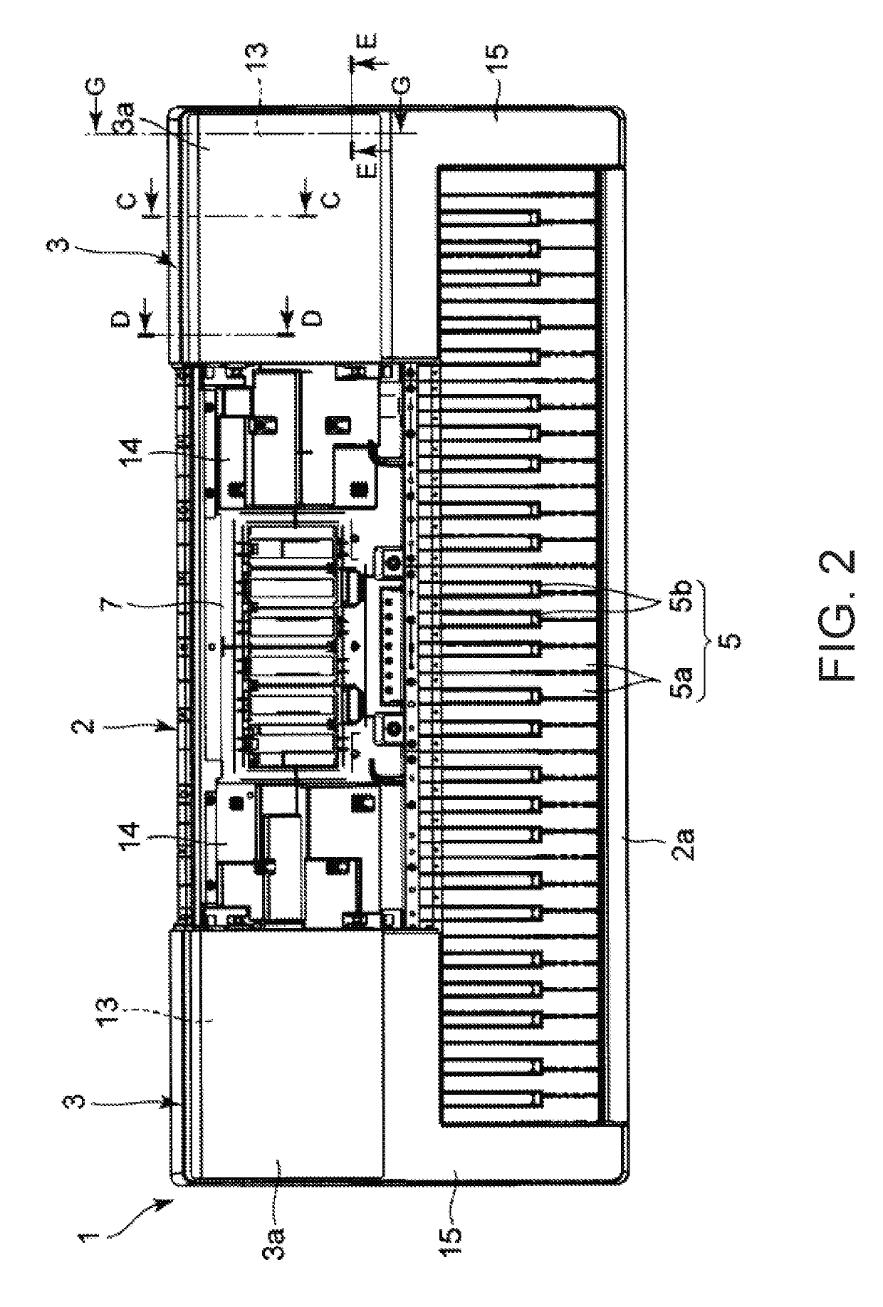 Device case, connector, and electronic musical instrument