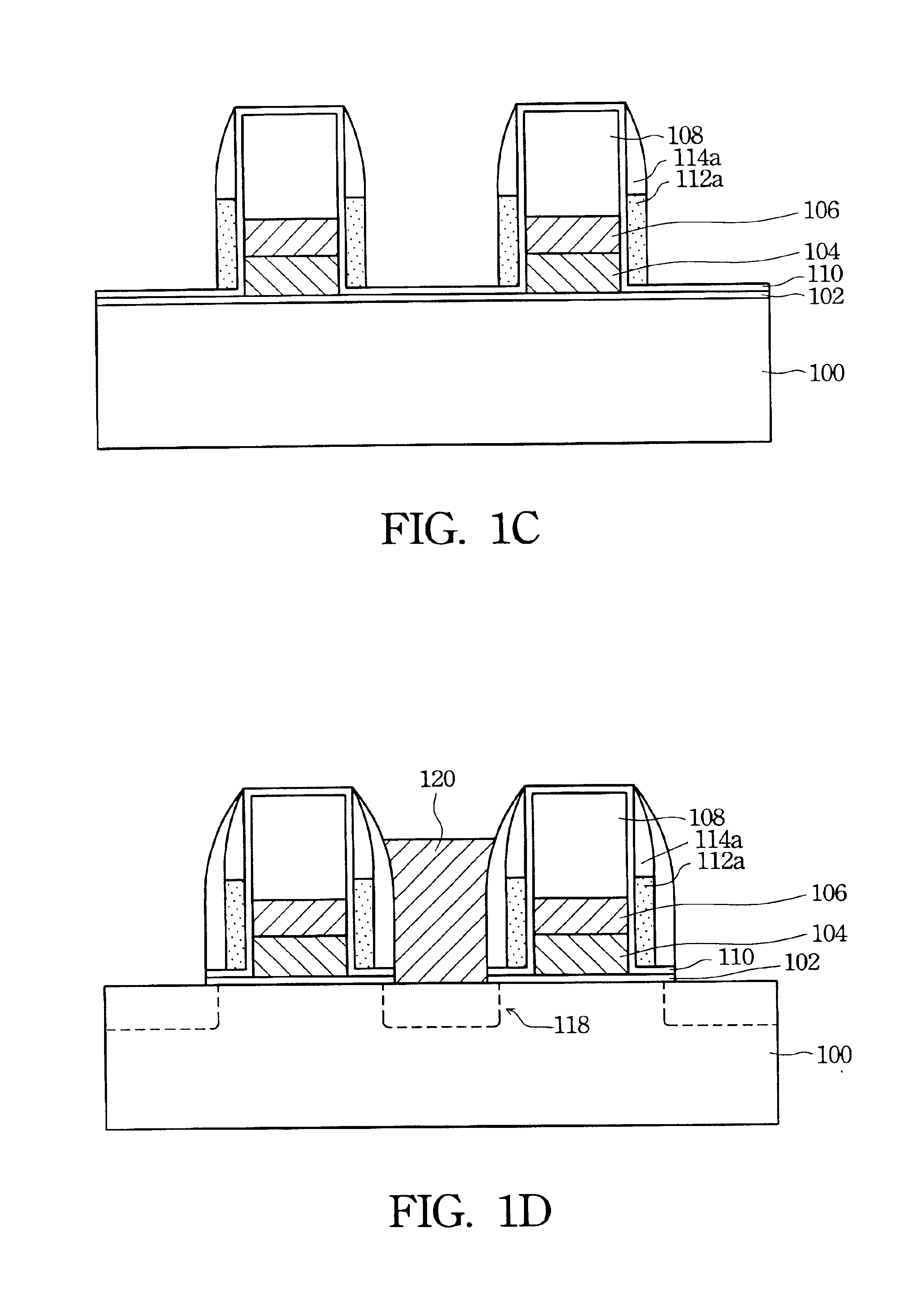 Stacked spacer structure and process