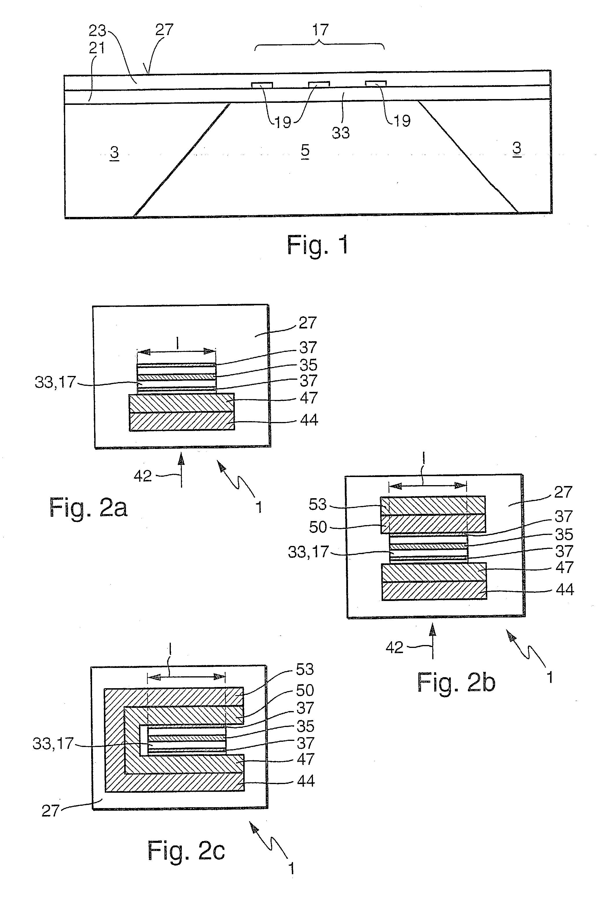 Potential energy surface sensor chip and use of potential energy surfaces on a sensor chip and method for preventing a sensor chip from being soiled