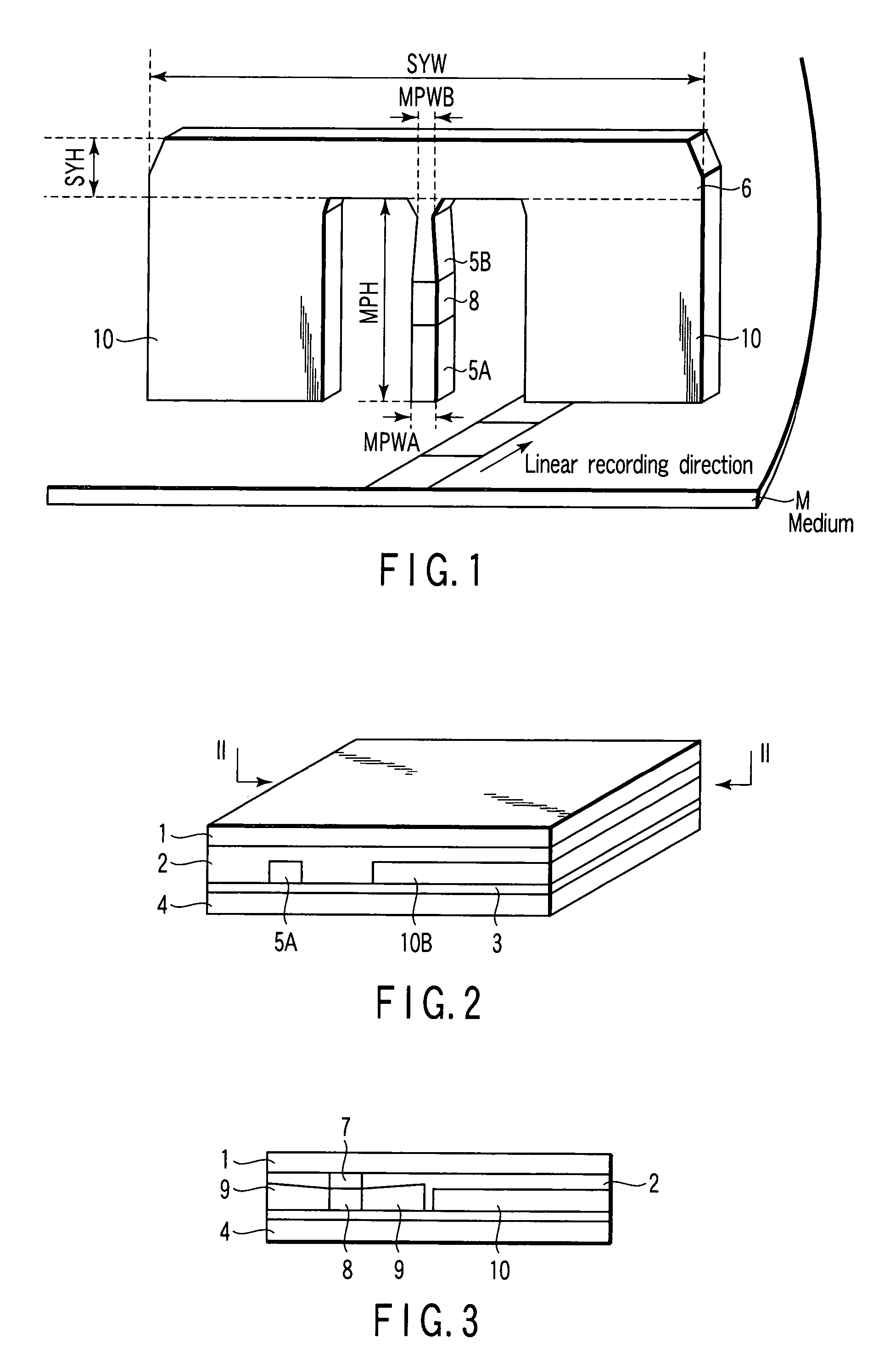 Yoke-type magnetic head and magnetic disk apparatus