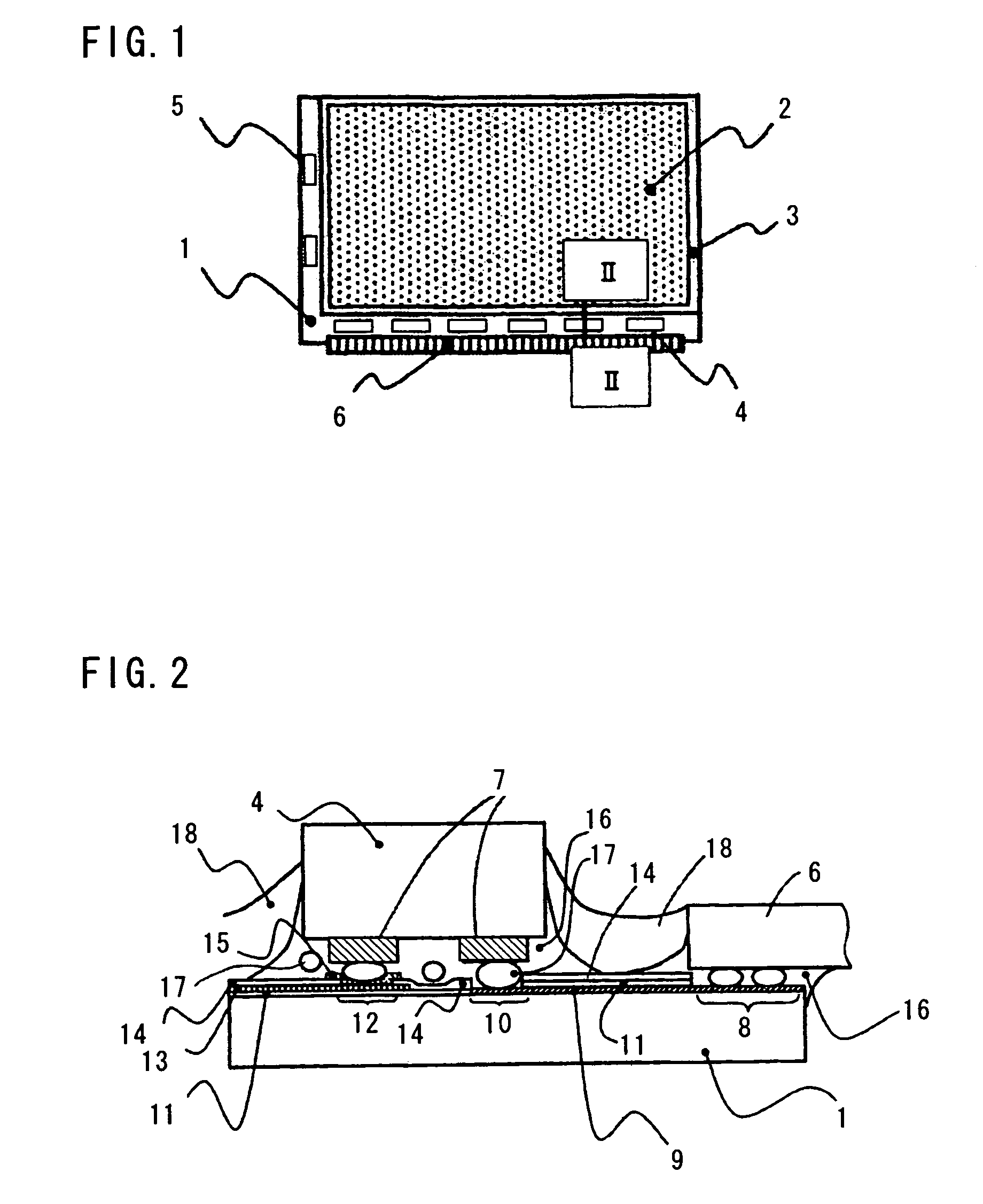 Display device having a terminal that has a transparent film on top of a high resistance conductive film