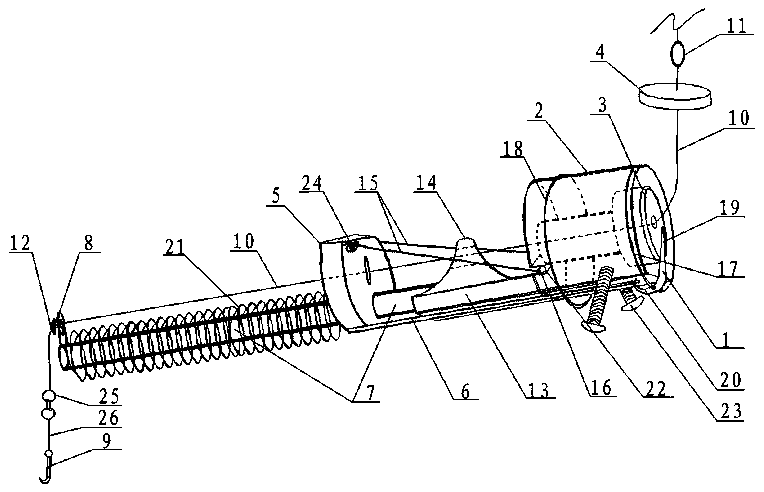 Automatic fishing device