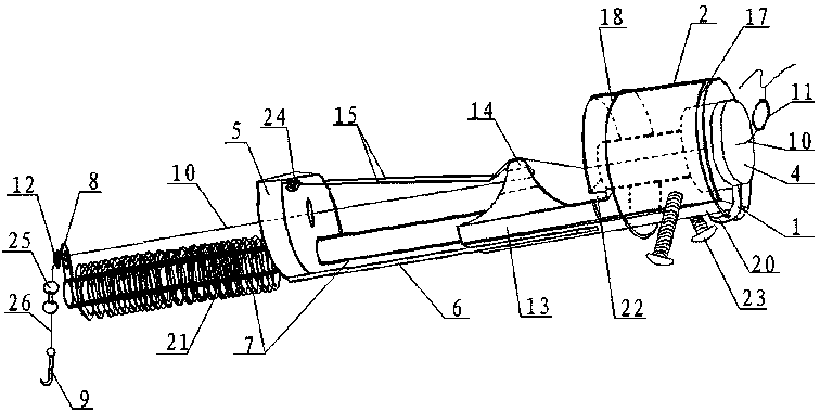 Automatic fishing device