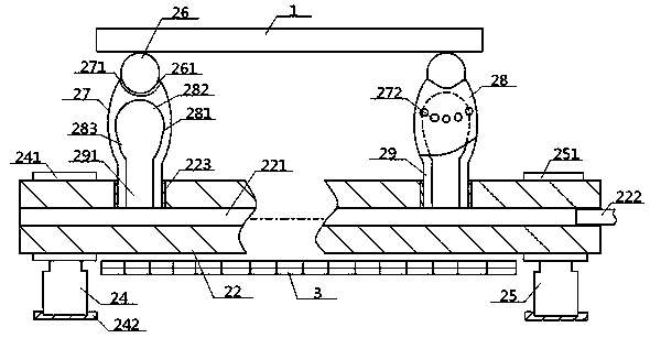 Metal plate cutting machining system