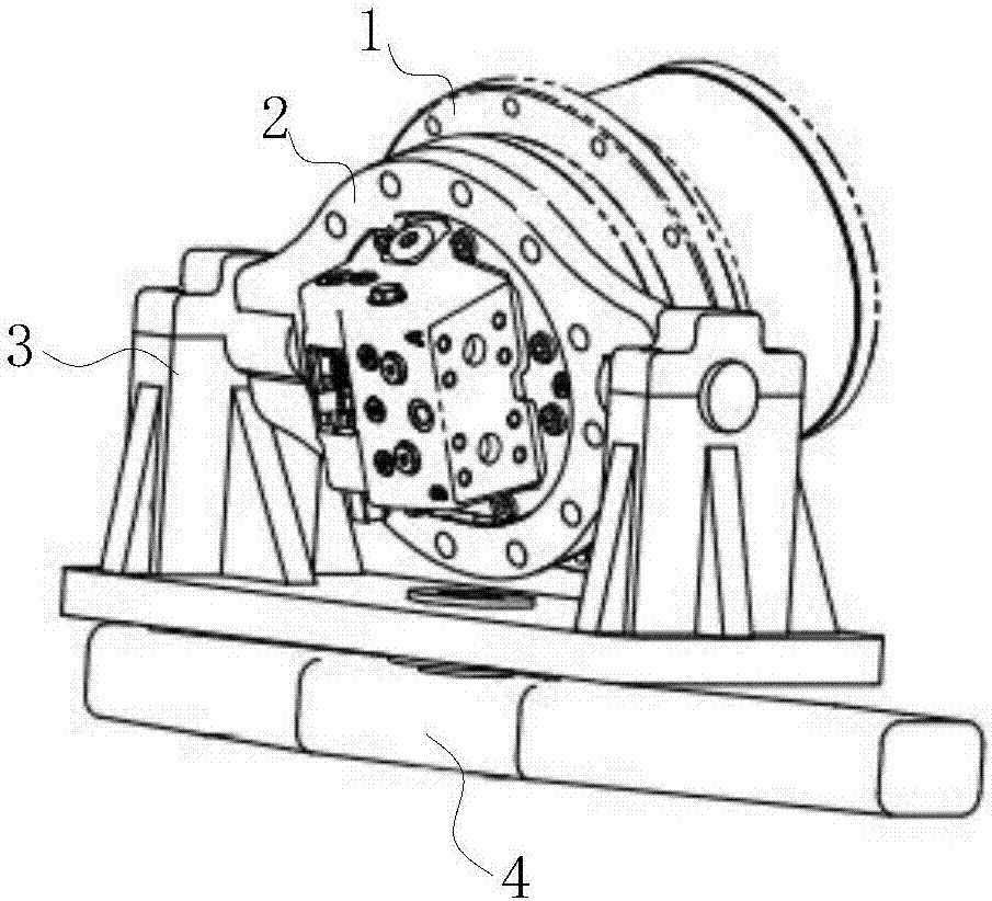 Blender with wheel edge reduction box