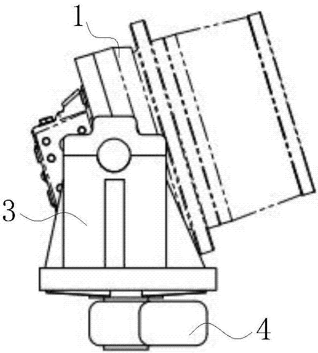 Blender with wheel edge reduction box