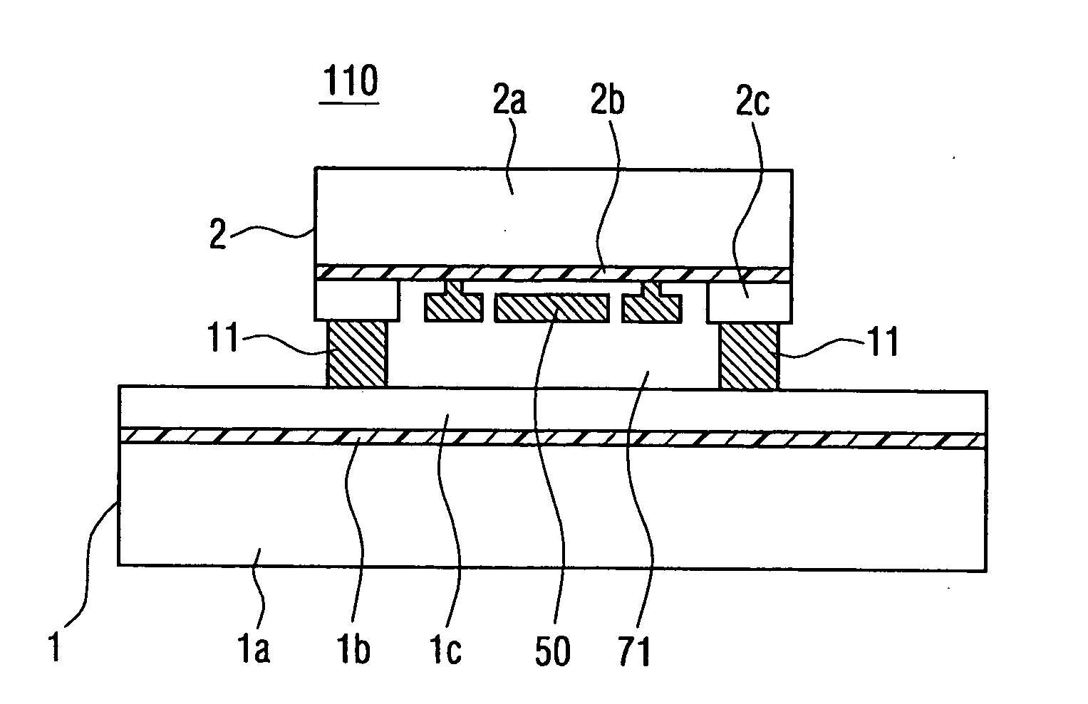 Semiconductor device having multiple substrates