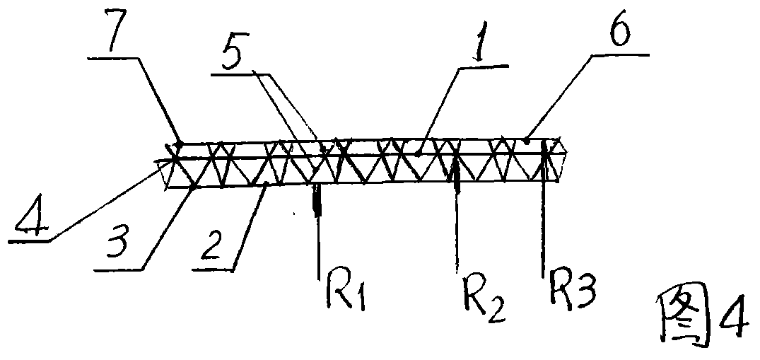 Spherical netted shell combined structure