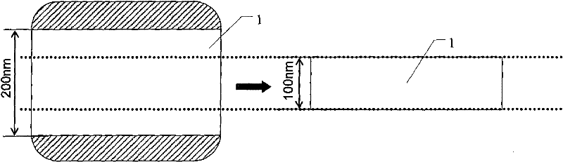Preparation method of observation sample for transmission electron microscope