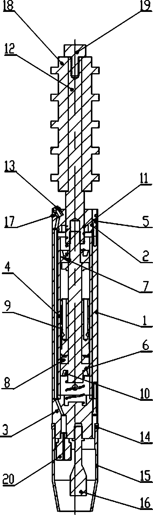 Multifunctional artillery cleaning machine