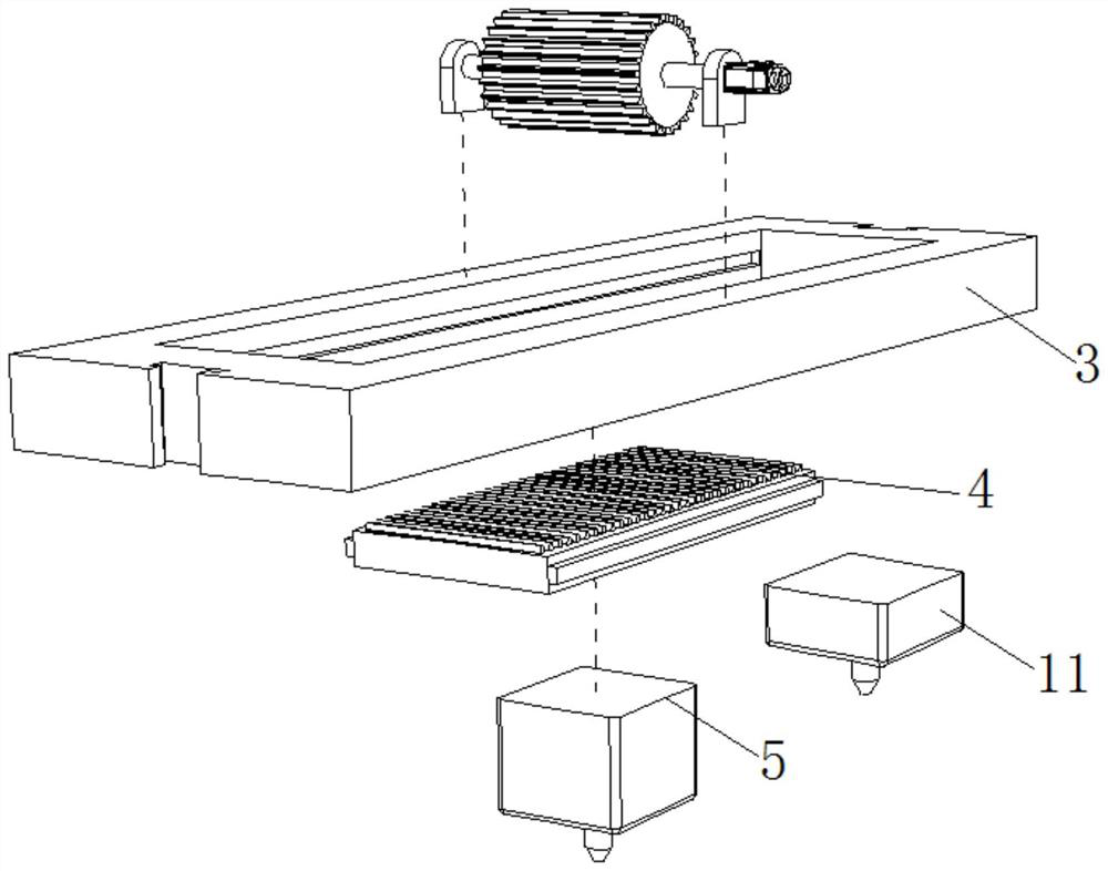 Metal plate automatic machining and welding device