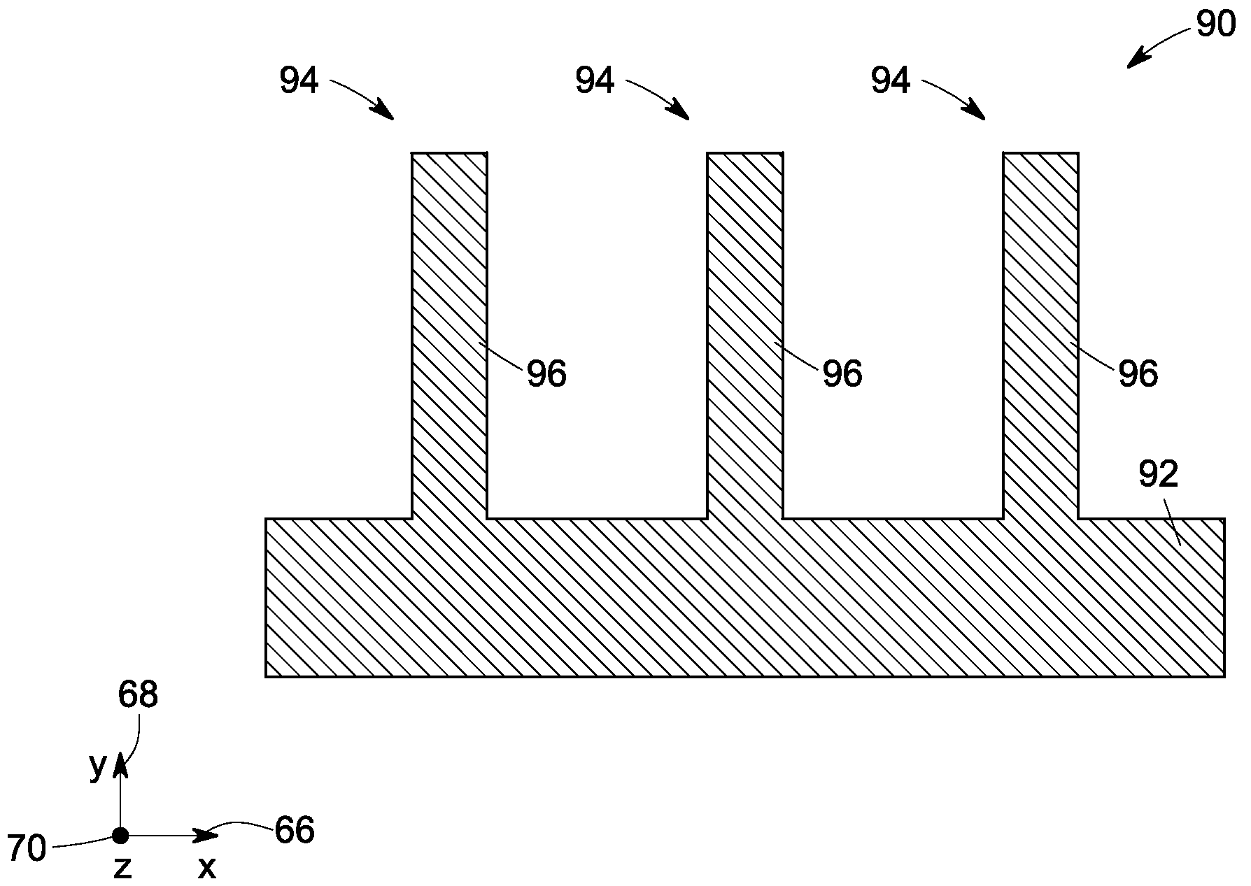 Combined acoustic absorber and heat exchanging outlet guide vanes