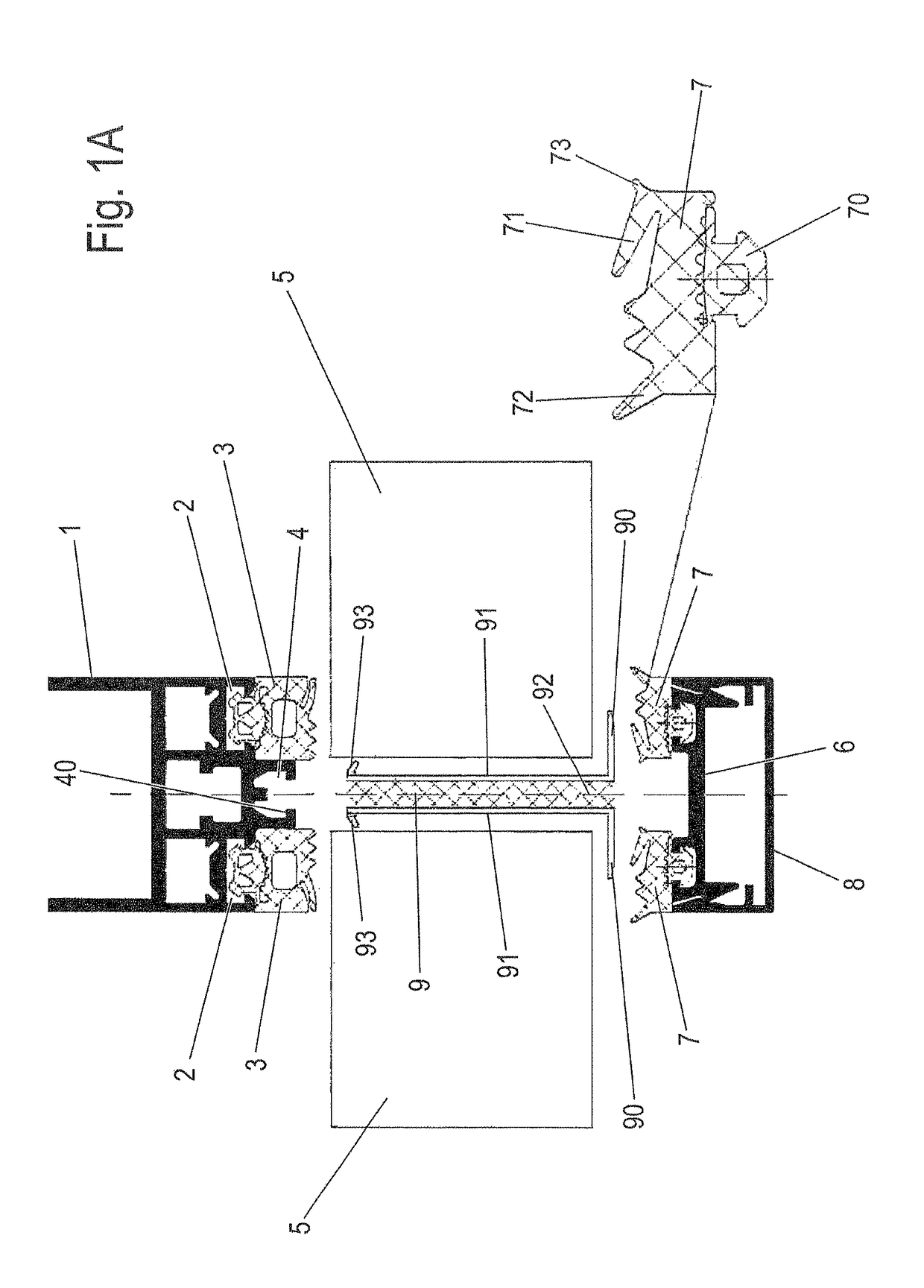 Mullion-transom structure