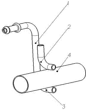 Suspending device for vehicle exhaust system