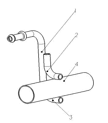 Suspending device for vehicle exhaust system