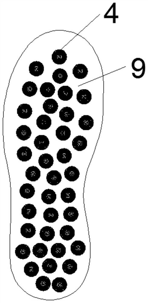 Ultra-light high-resilience shoe sole and preparation method thereof