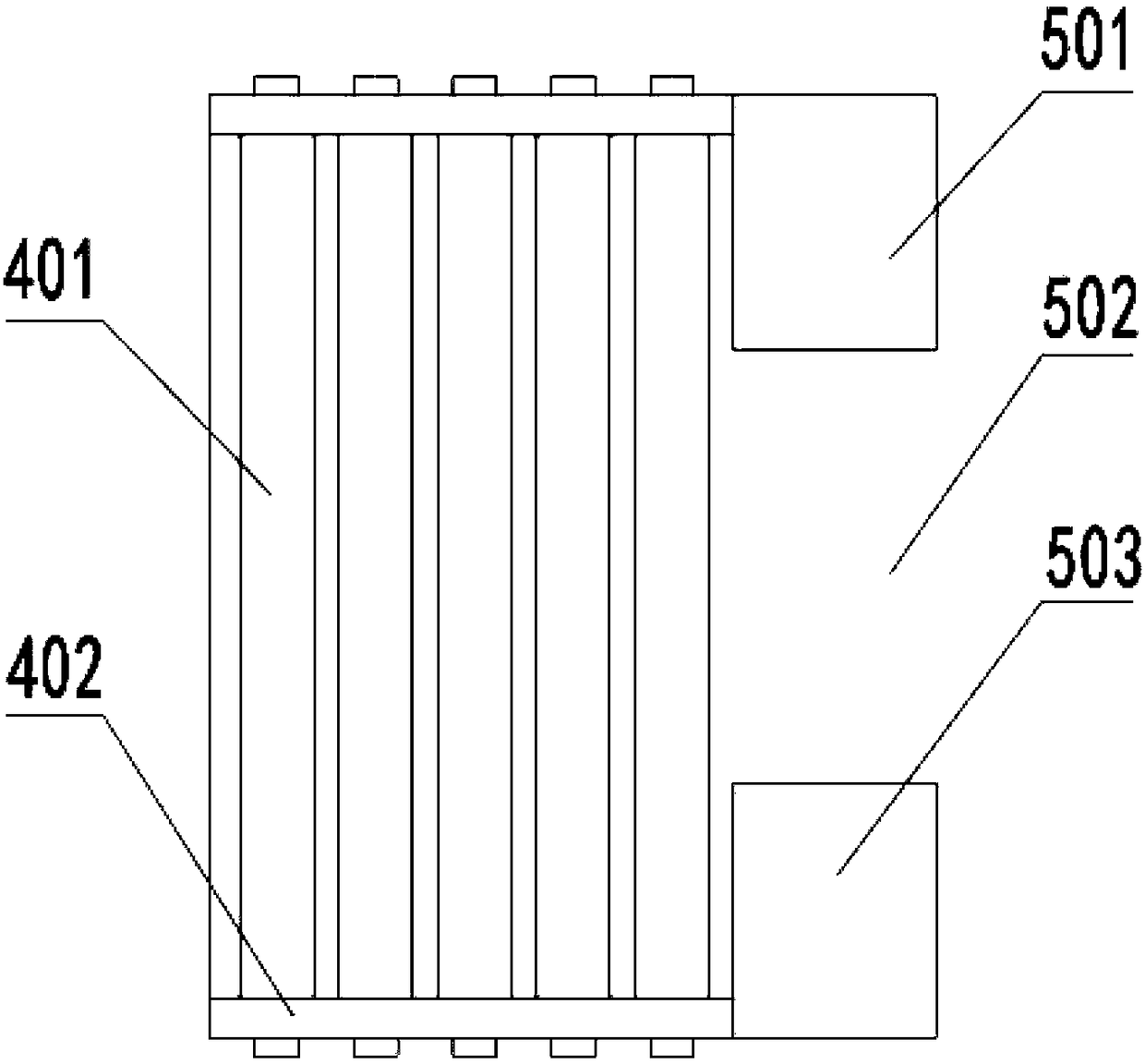 Automatic quenching device of hardware metal parts