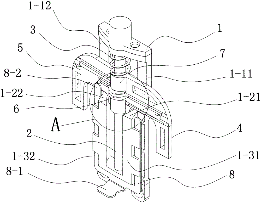 a mounting clip