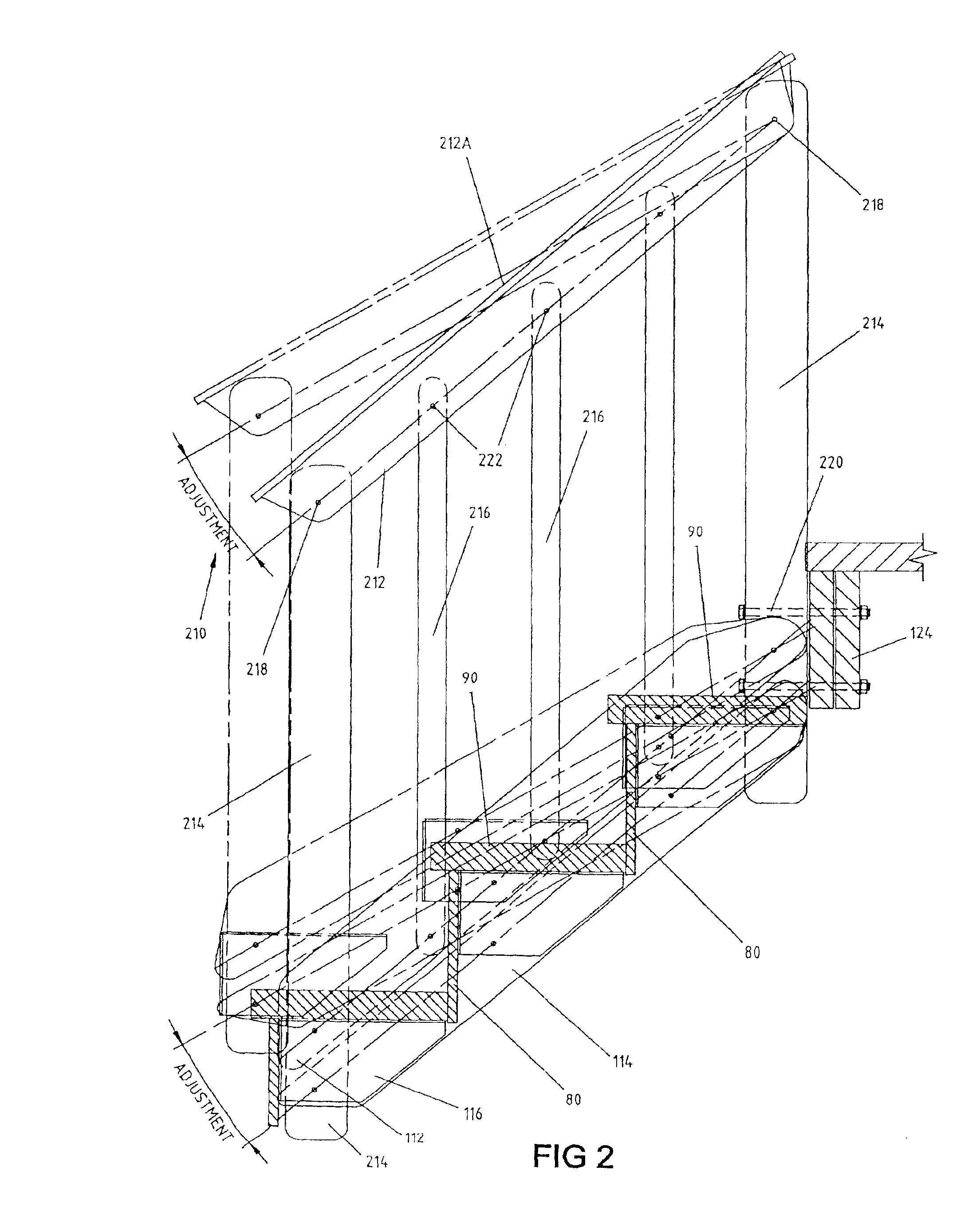 Adjustable stair stringer and railing