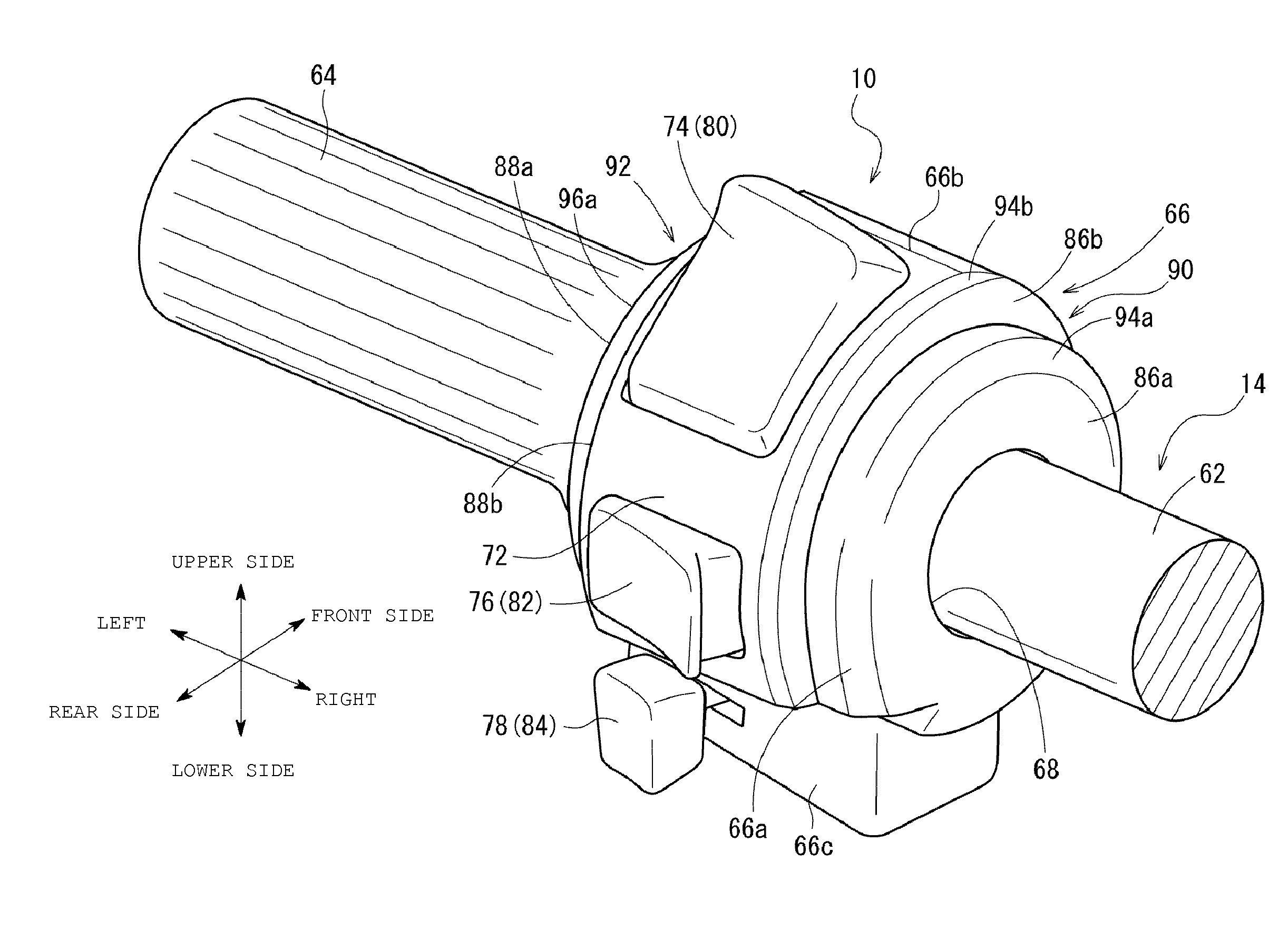 Handlebar switch