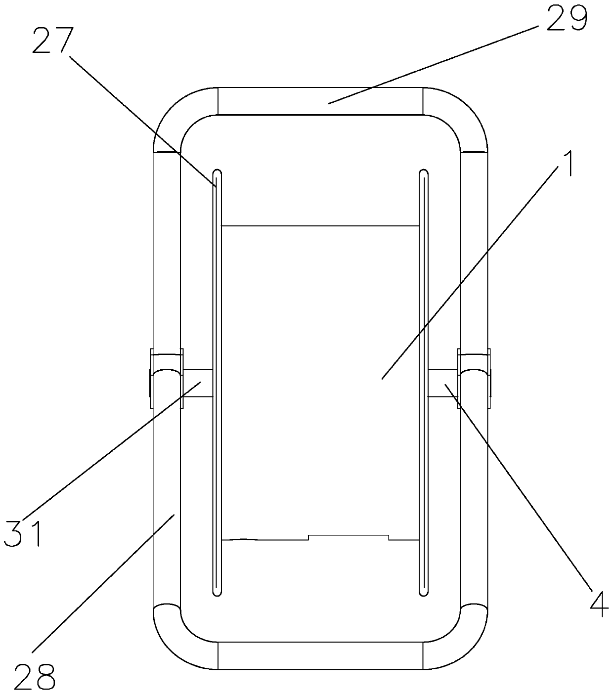 Pipe coiling device with a plurality of pipe storage modes