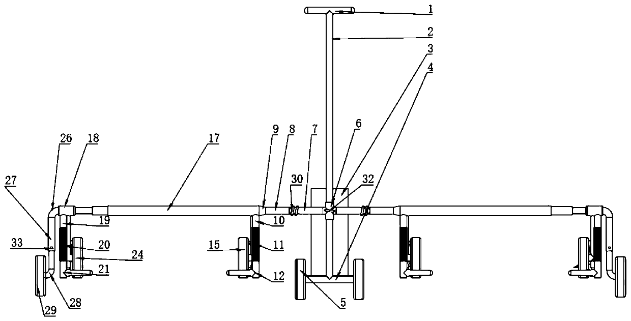 Film laying device