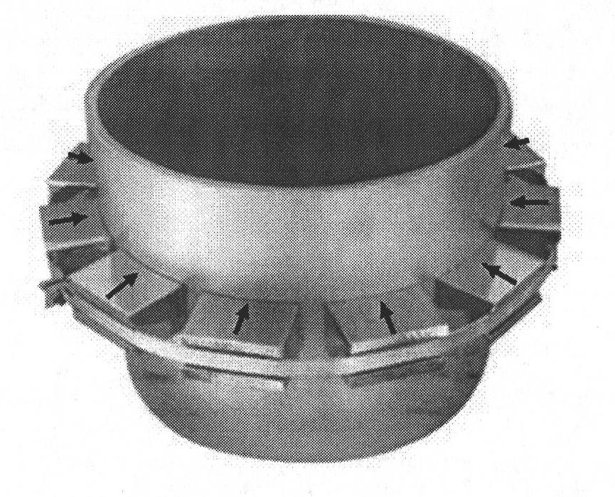 Liquid magnetizer with variant Halbach permanent magnet array