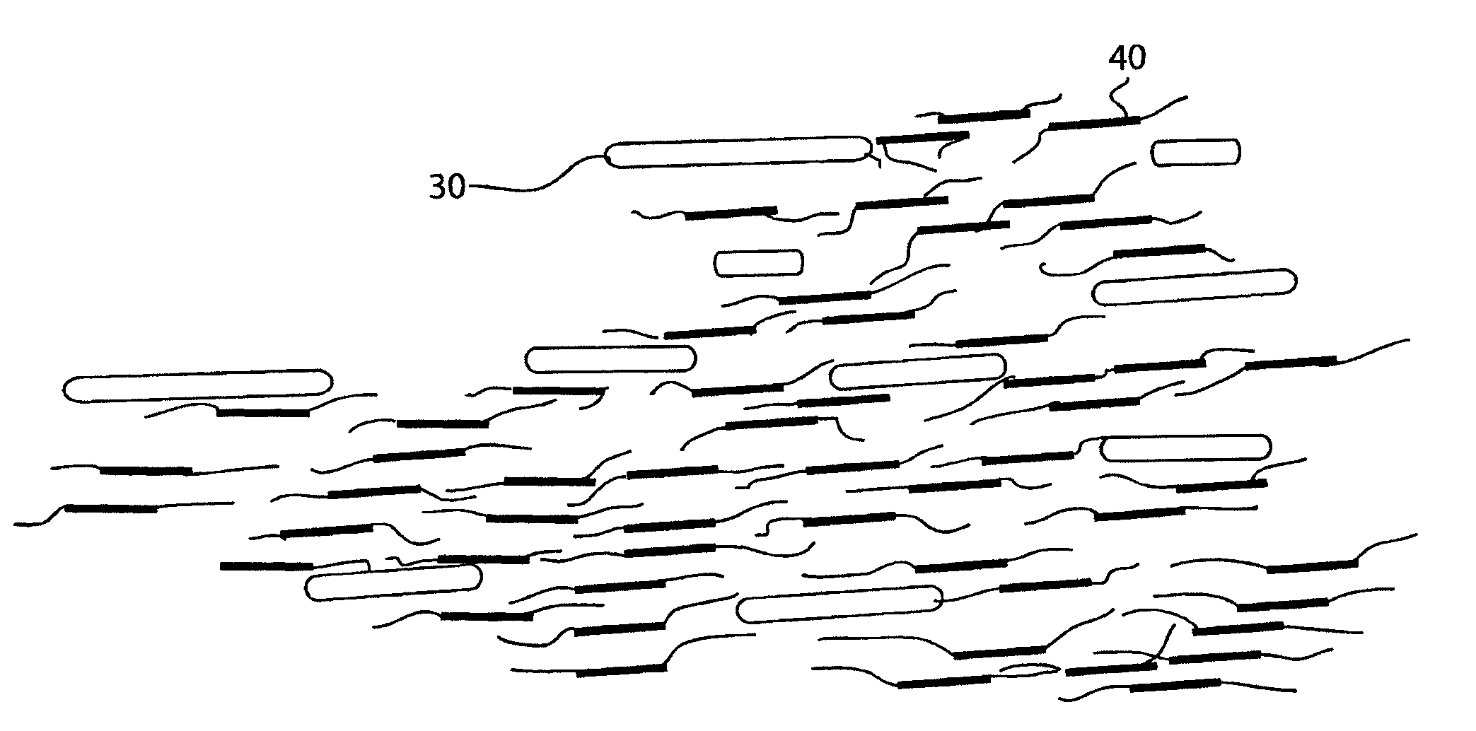 High thermal conductivity materials aligned within resins