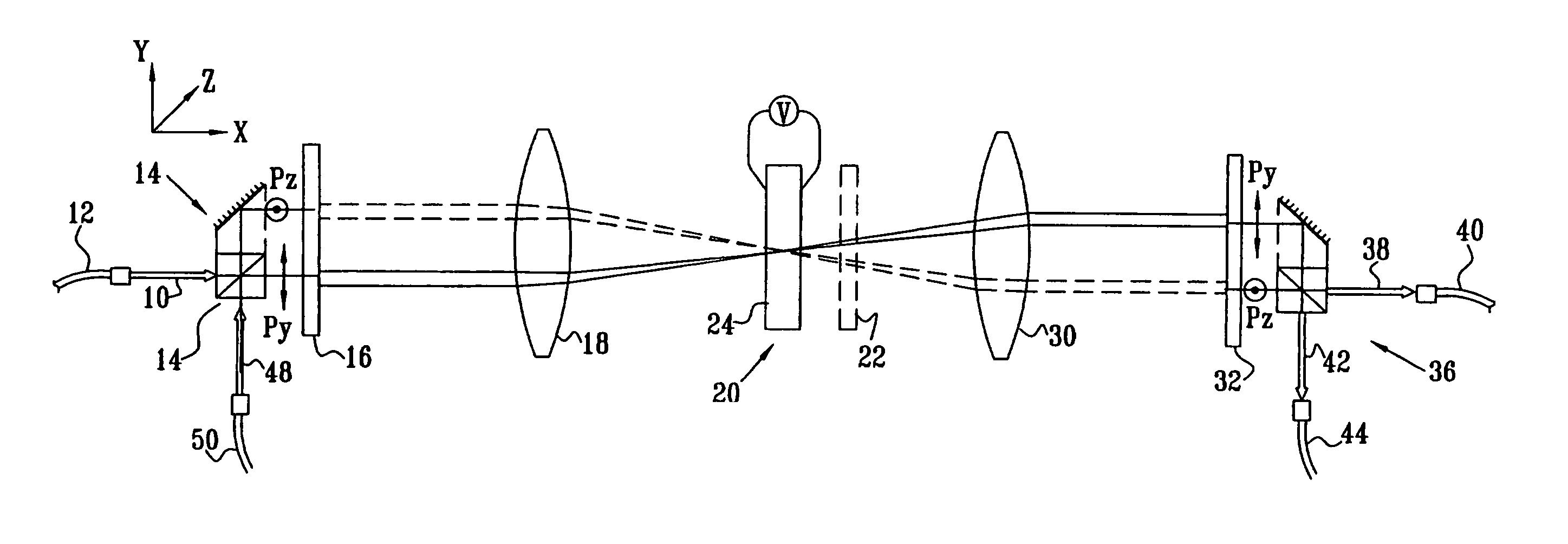 Wavelength selective optical switch