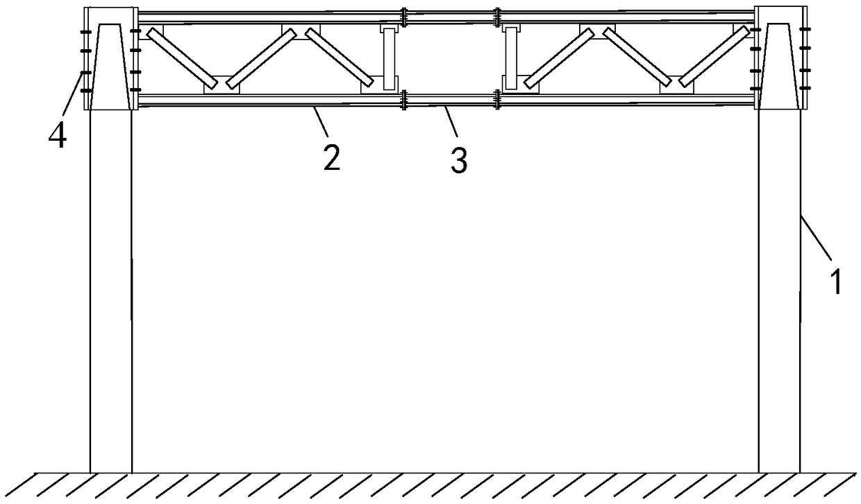 Multi-storey high-rise assembly type steel frame structure with replaceable open-web energy consumption segment