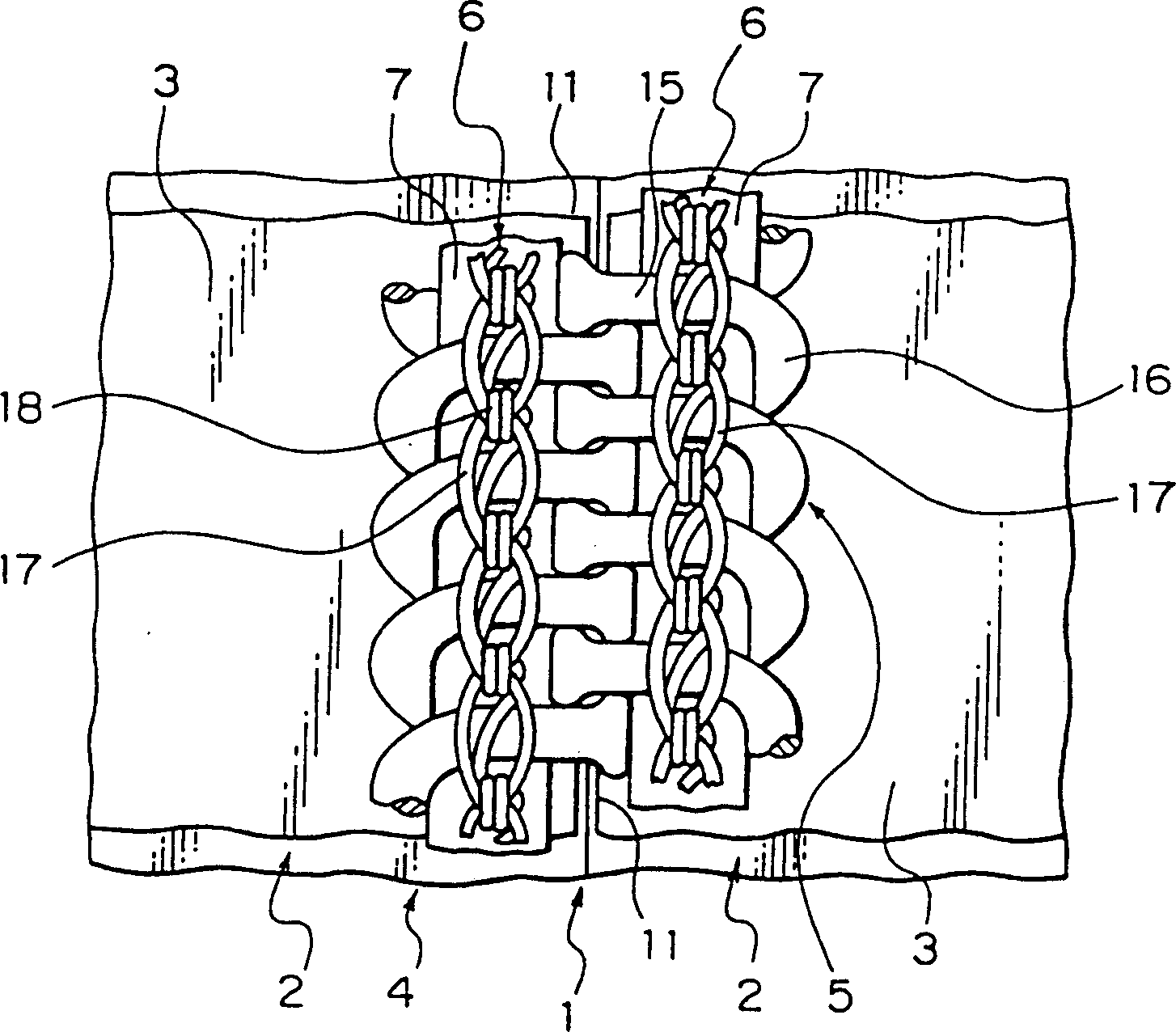 Water-proof zipper and its making method