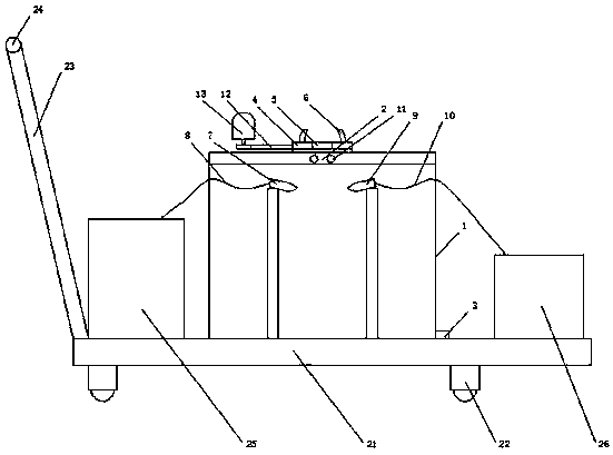 Drill bit cleaning device for electric tool