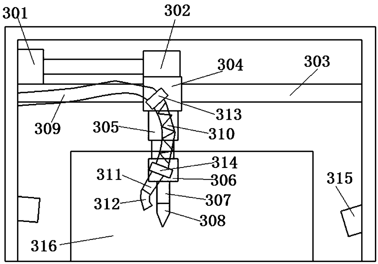 Sculpturing device capable of removing dust