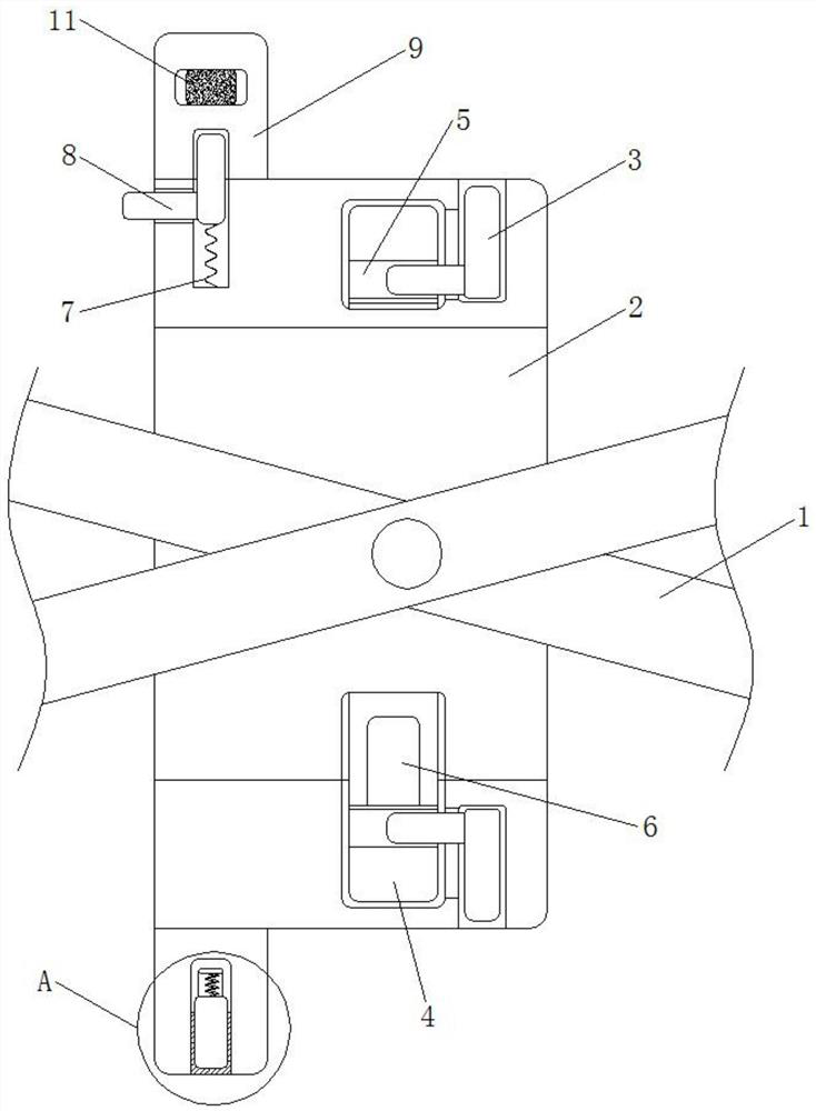 A high-accuracy stepped hole measuring caliper