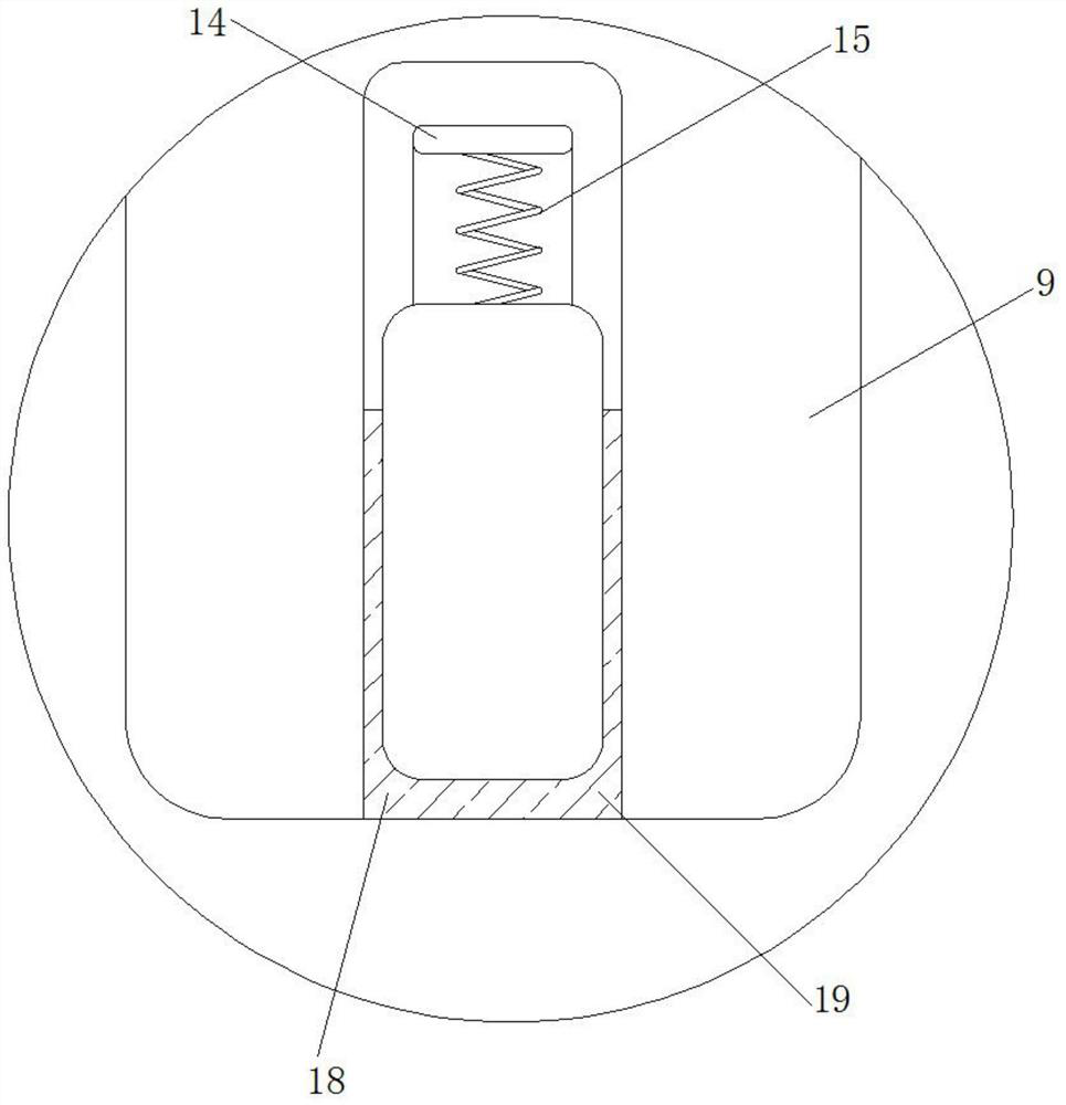 A high-accuracy stepped hole measuring caliper