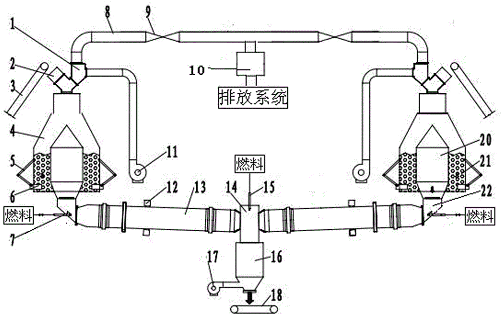 Heat accumulating type lime rotary kiln