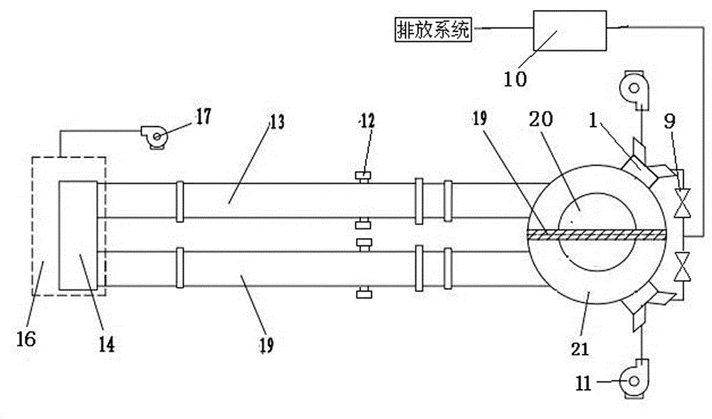 Heat accumulating type lime rotary kiln