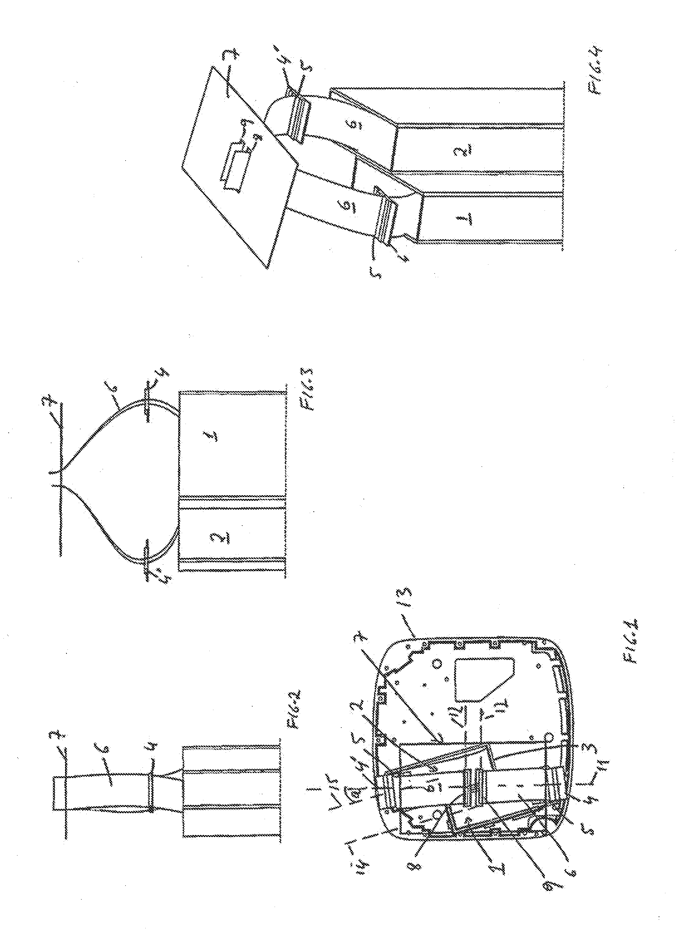 System for feeding tickets from two ticket containers