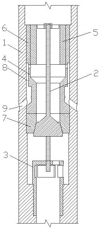 Backpressure valve capable of achieving automatic slurry injecting