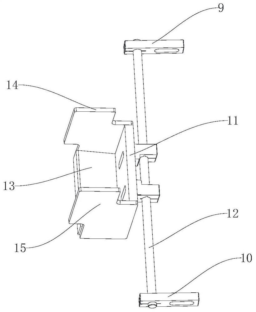 Automatic centering and overturning mechanism for cover plate glass