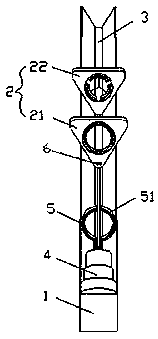 Outer-green-skin removing and sectioning device for bamboo