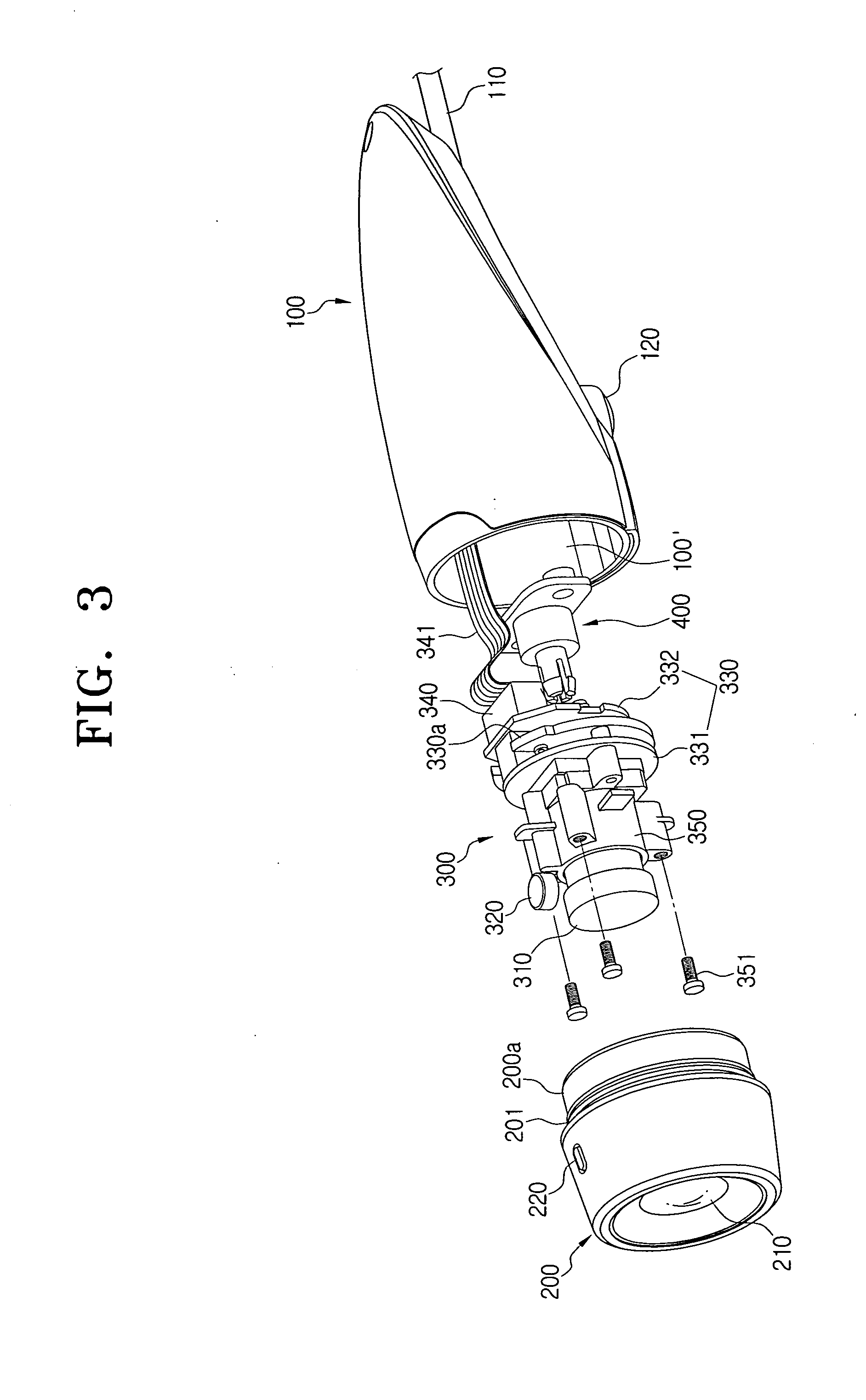 External camera and image photographing apparatus