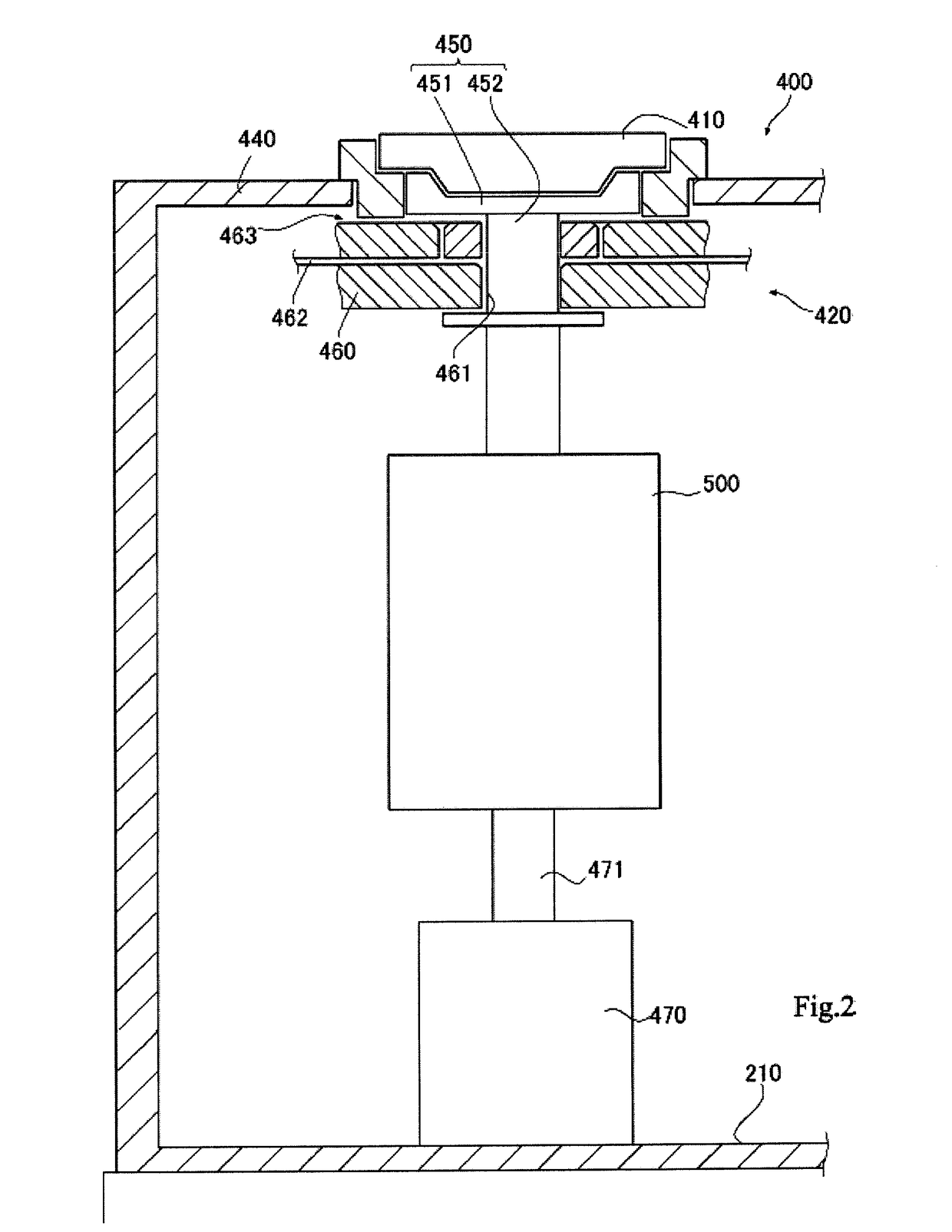 Drive control method of drive stage device