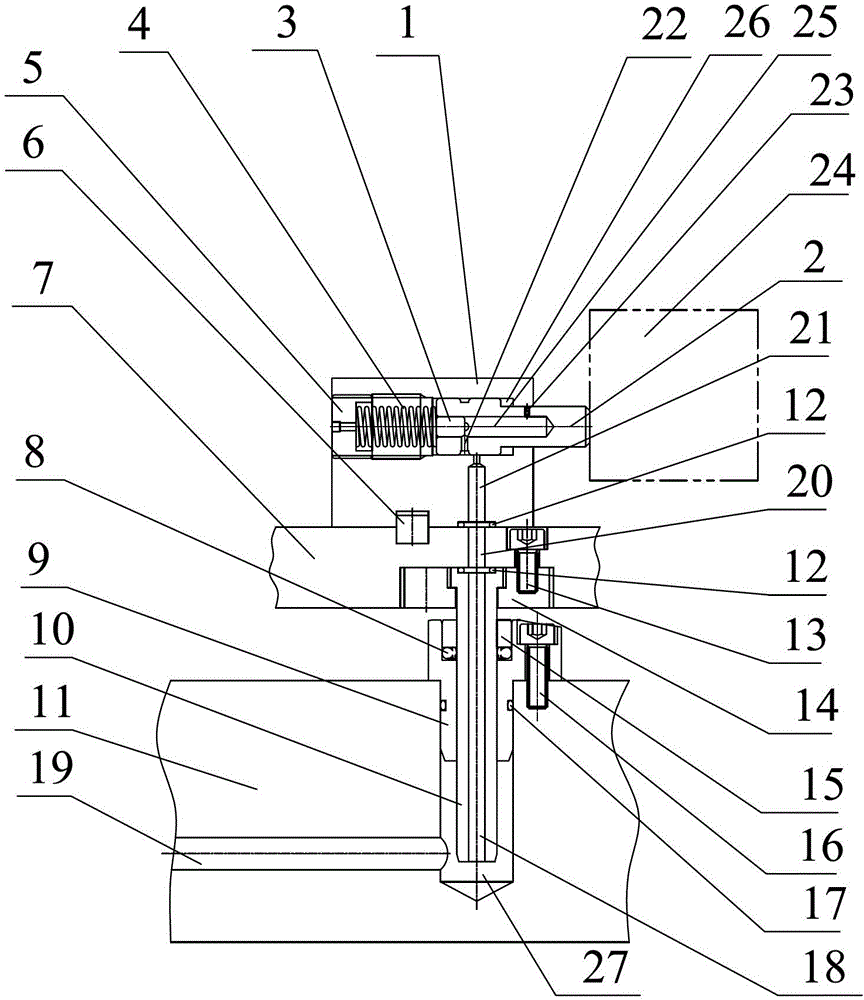 Movable elastic airtight detecting device