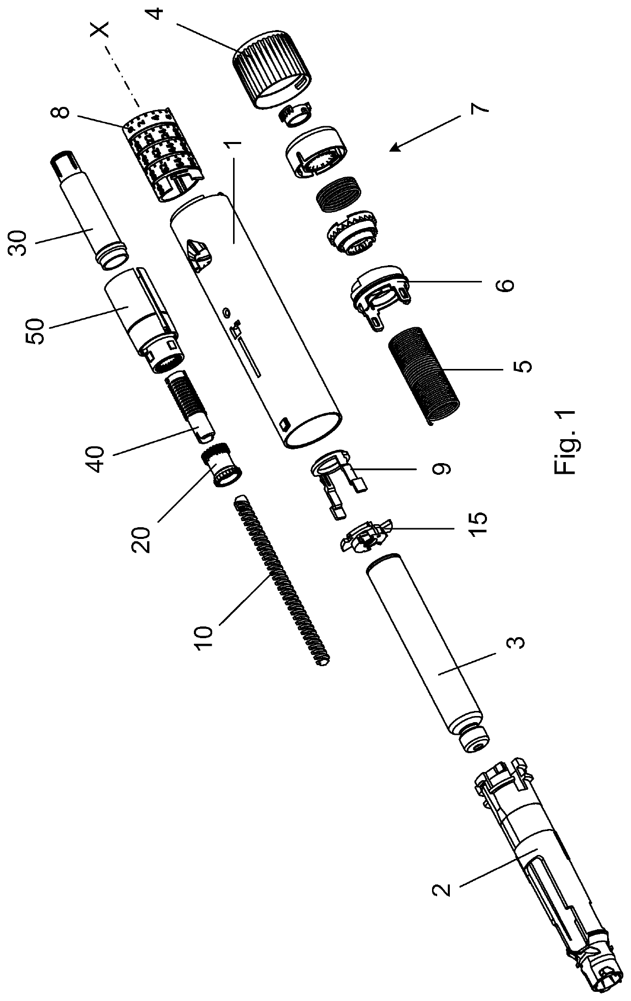 A prefilled injection device with cleaning chamber