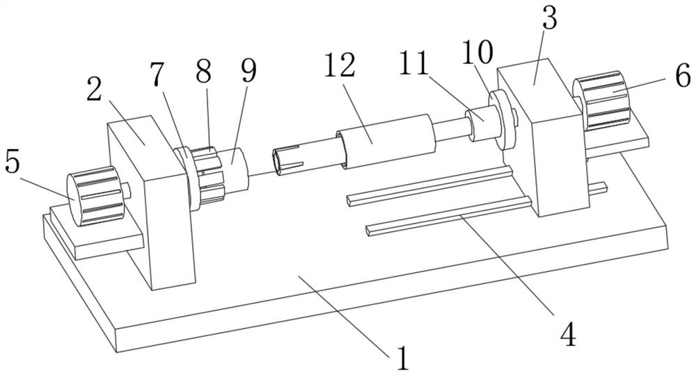 Mirror surface extrusion processing device for arc surface